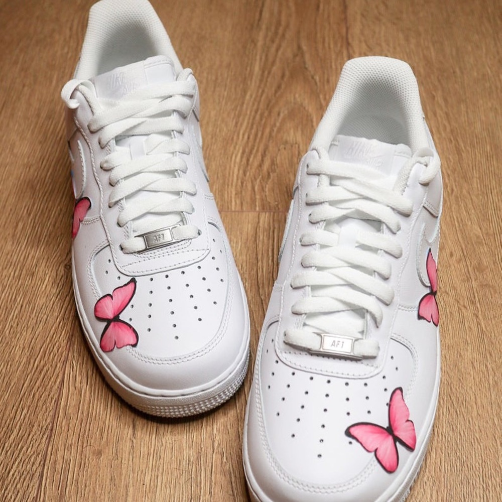 CUSTOM NIKE AIR FORCE 1 Low Sneakers Shoes - Picture 6 of 6